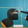 5PCS Dustproof Clothing Covers Waterproof Clothes Dust Cover Coat Suit Dress Protector Hanging Garment Bags Closet Organizer 5