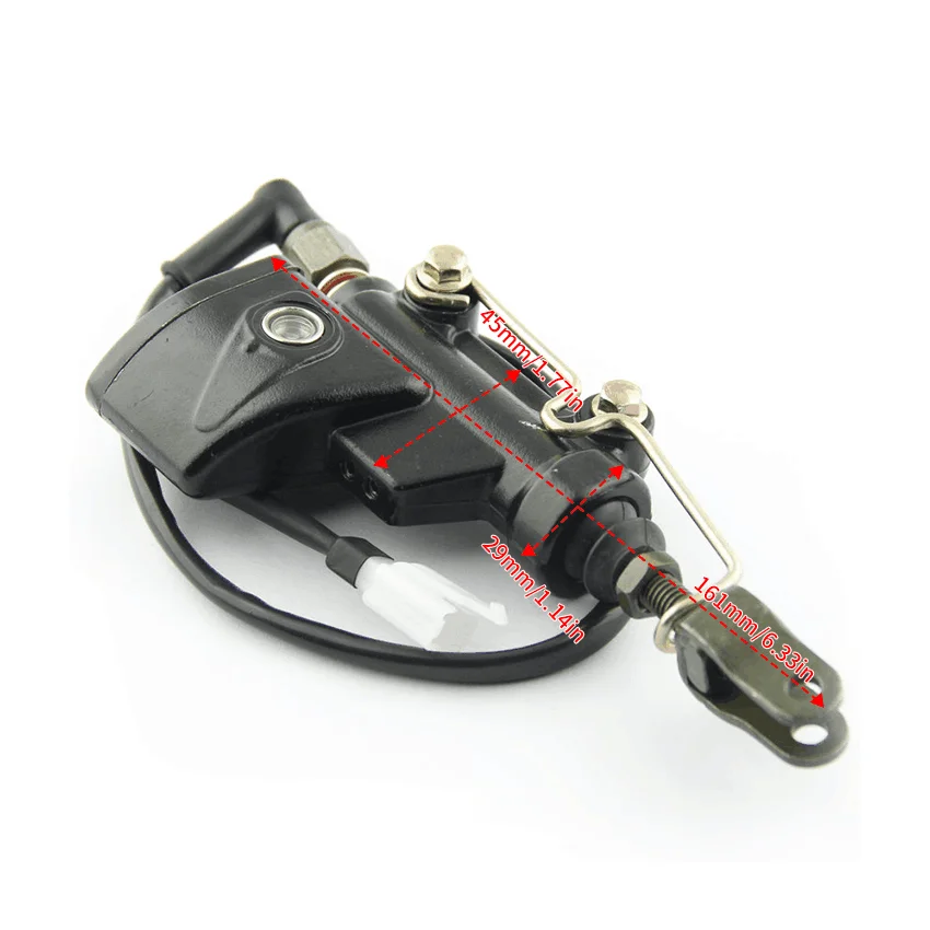 

Rear Motorcycle Brake Master Cylinder Lever Replace For Aprilia APR125-2 APR125-2F APR150-2 High Quality Very Durable