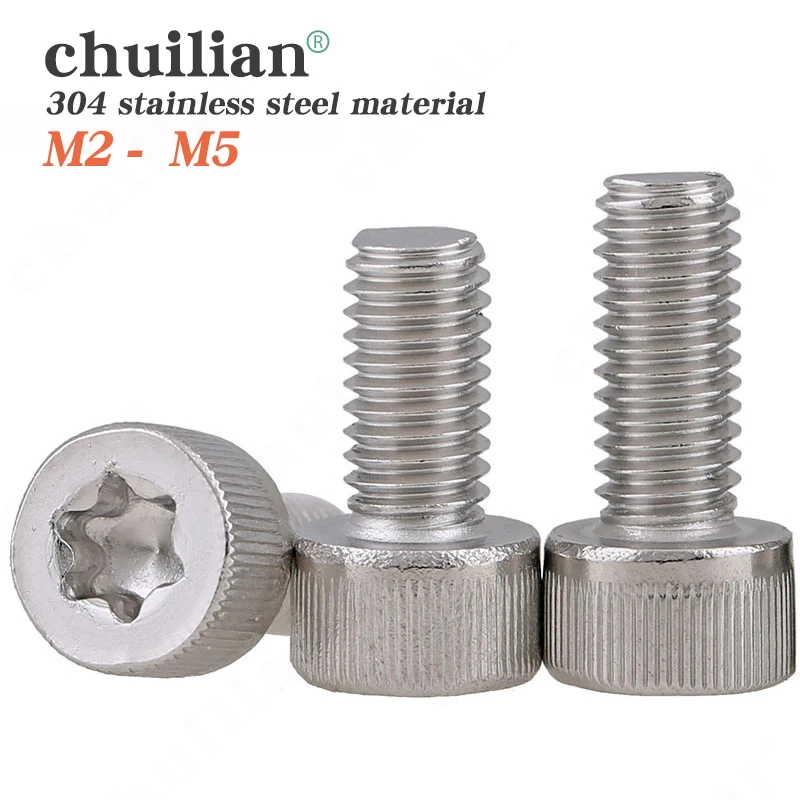 

10pcs M2 M3 M4 304 A2-70 stainless steel Hex Hexagon Socket Allen Cap Head with Pin Tamper Proof Anti Theft Security Screw Bolt