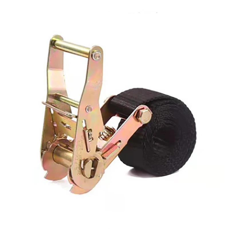 1.5",3mm,6T steel frame,2M---6M, ratchet tie down cargo lashing shipping package strap shipment packing belt assembly sling