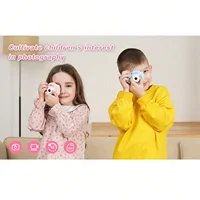 32GB HD Selfie Camera, Portable Digital Camera for Kids & Teens, Birthday/Christmas Gift, Toy Camera w/SD Card