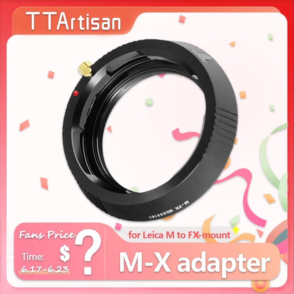 

Кольцо-адаптер TTArtisan для Leica Voigtlander Zeiss M к Fujifilm FX-mount беззеркальные аксессуары для камеры X-Pro XE4