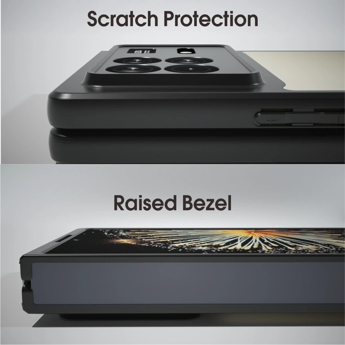 Durable Frosted Transparent Shockproof Case