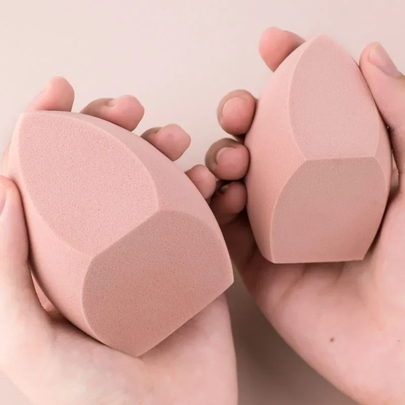 Big Size Makeup Sponge Foundation Puff 5pcs Wet Dry Dual Use Soft Makeup Foundation Sponge Puffs Make Up Blender Cosmetic Tool 5