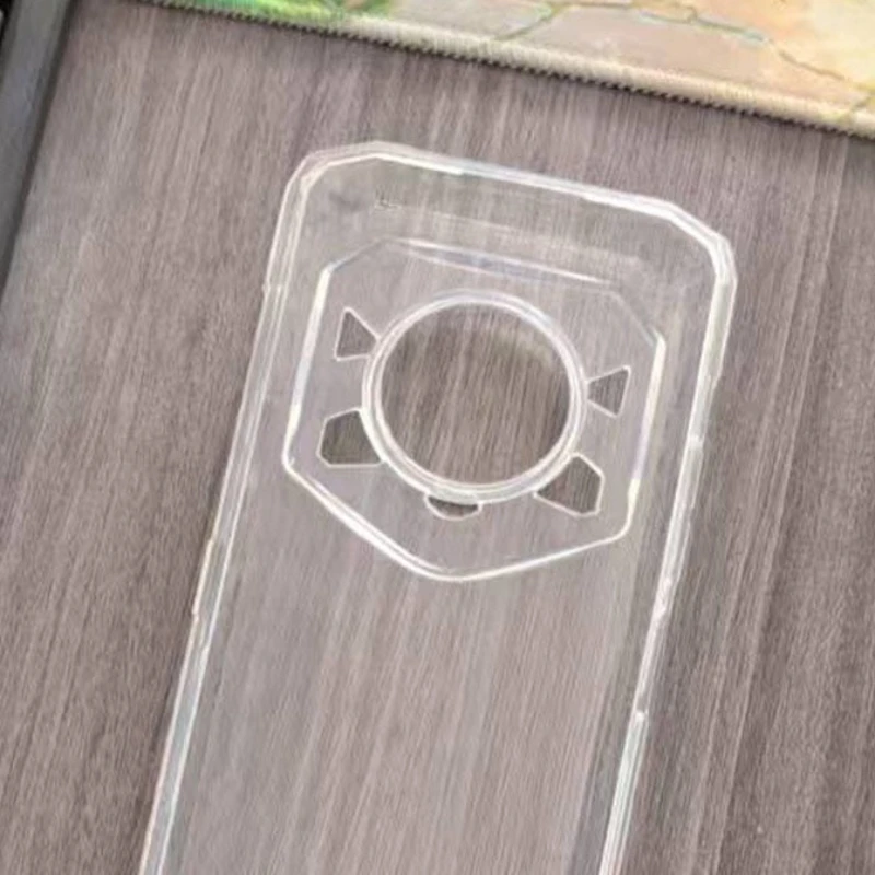 Transparent Black Silicone Protective Phone Case for Doogee Blade Series - Soft TPU Cover