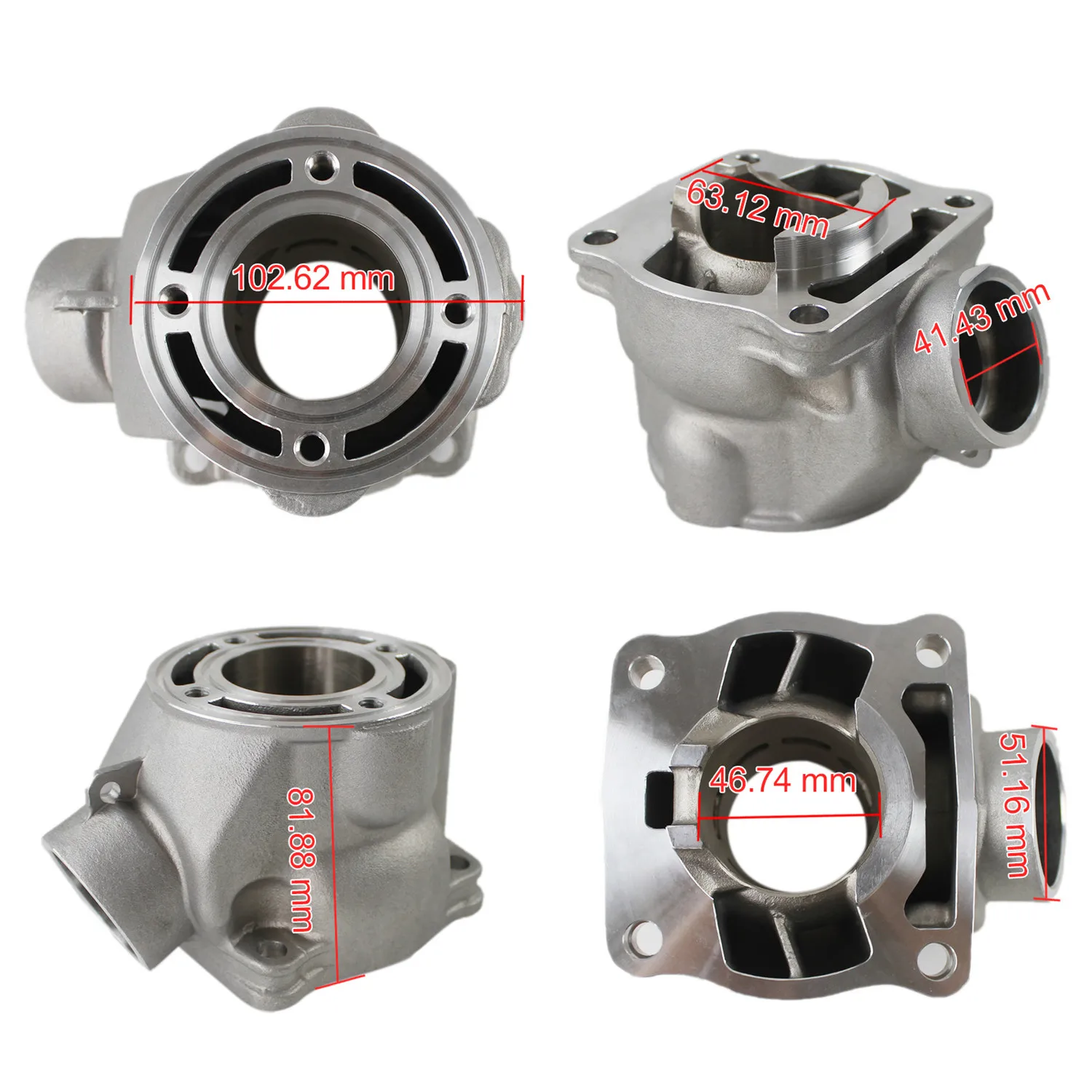 ߸ YZ85 2002-2018  Ǹ ǽ  Ŷ ŰƮ  47.5mm, 3  