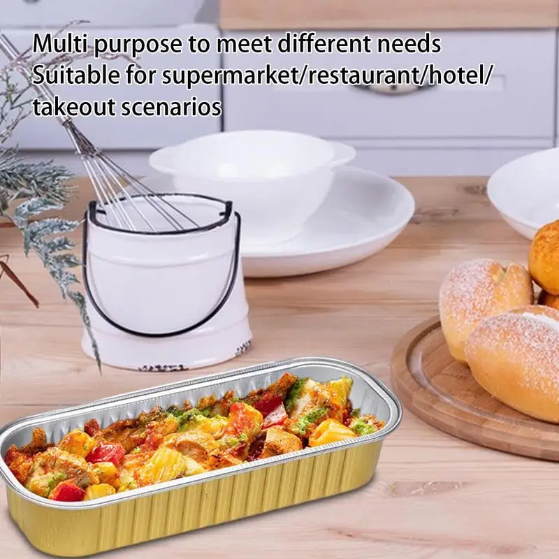 ミニローフベーキングパン長方形カップケーキマフィンフィン使い捨てアルミニウムホイルMECKake蓋付きブラウニーケーキパンモールド20個 -  AliExpress 15 100個 入りミニチーズケーキ用アルミホイル長方形パン 蓋付き エアフライヤー オーブン対応 多用途ケーキ焼き型 保存に便利