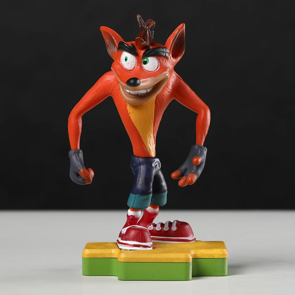10Cm Hot Game Crash Bandicoot Figure Pvc Collection Model Toys Brinquedos
