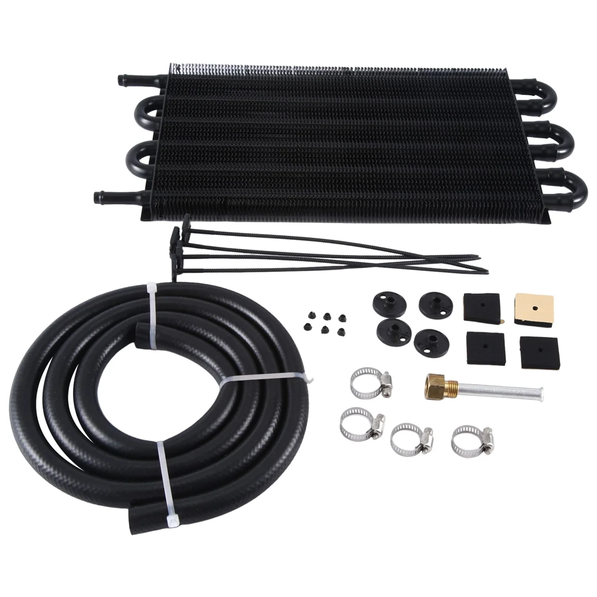 

Gearbox Radiator Radiator Condenser Water Tank Transmission Universal Black