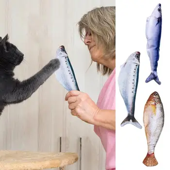 Robotic Fish Cat Toy Smart Automatic Cat Toys Fun Electric Interaction Fish For All Breeds Boredom Exercise Solution 2