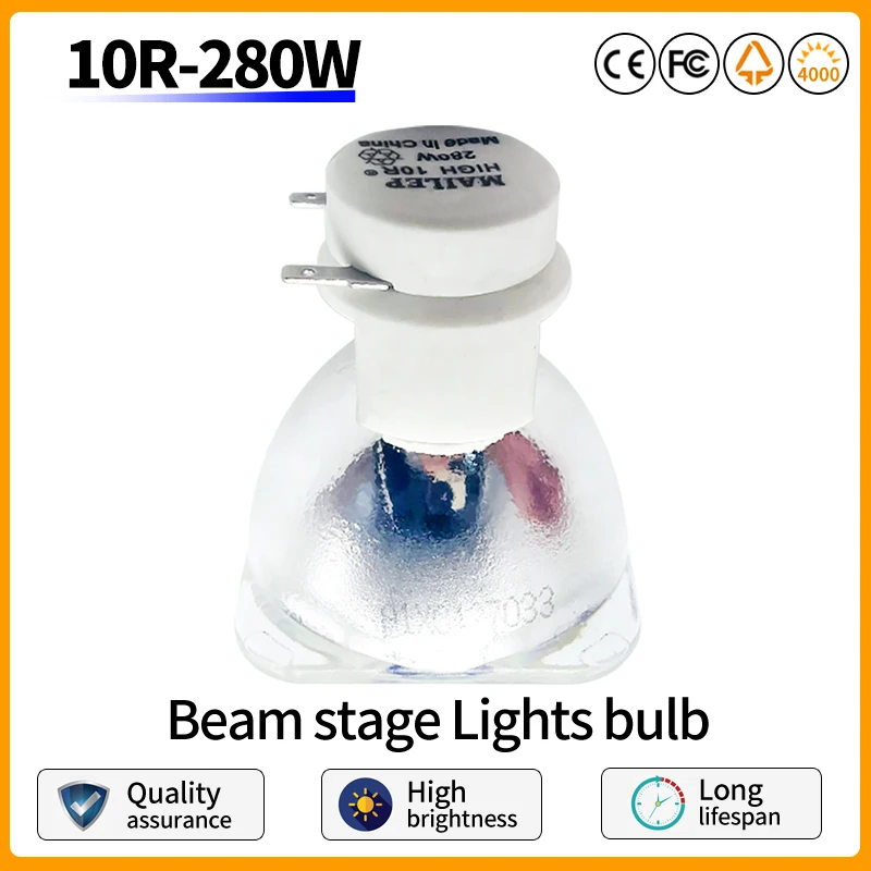 Mailepu R10 280W light bulb 280W 10R dance table lamp mixed washing zoom beam lamp compatible replacement lamp