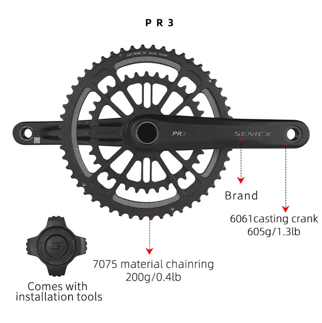 b*u様 Dedacciai ロードバイクカーボンフレーム、クランクセット b*u様