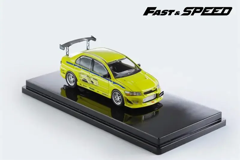 **Pre-order** Fast Speed FS 1:64 Lancer Evolution EVO VII FNF Fast & Furious Green limited999 Diecast Model Car