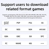 RG40XXV 64-битная портативная игровая консоль Linux в стиле ретро 4,0 IPS-экран поддерживает 5g Bluetooth HD-выход, аккумулятор 3200 мАч — изображение 3