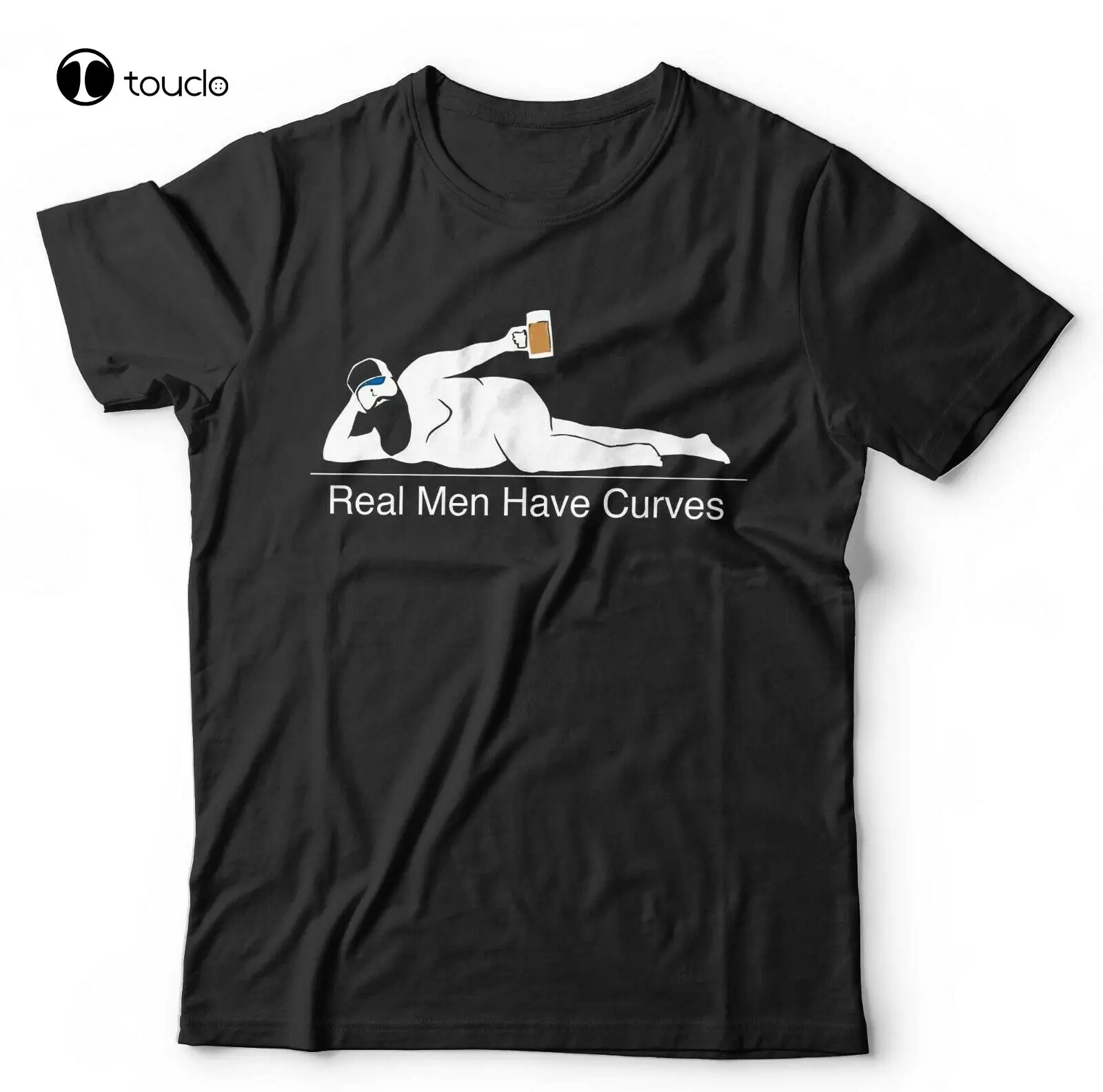 

Real Men Have Curves Tshirt - Funny, Fathers Day, Humour Tee Shirt unisex