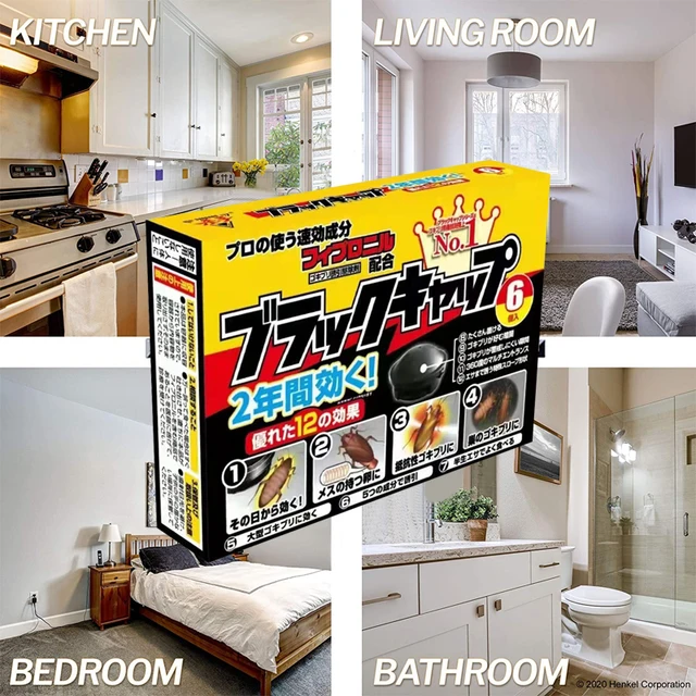 Japán Csótány Gyilkos Csali Ház Csapda Nagy Roach Otthoni Konyhai Fogó Gyógyszer - Image 6