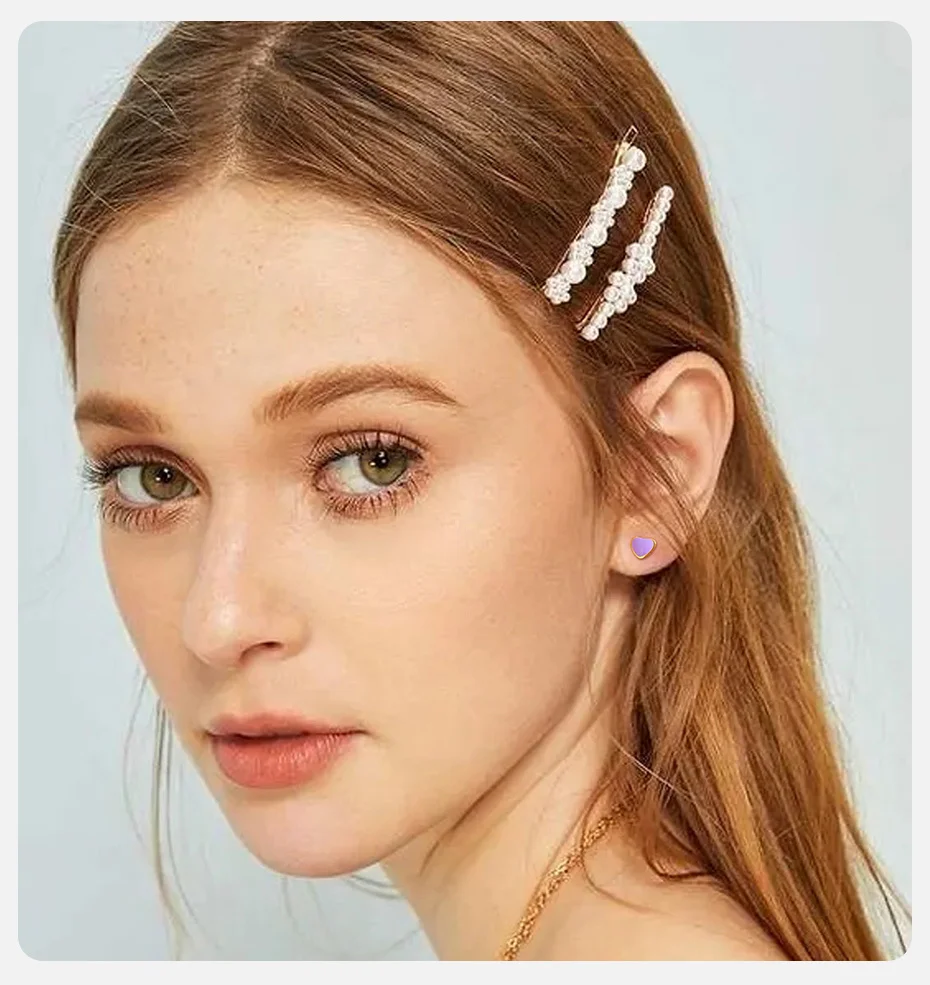 Vnox Mini-Ohrstecker für Damen, goldfarben, flache Rückseite, Herz-Edelstahl-Piercing-Ohrringe, Helix-Knorpel-Modeschmuck – Detail 5