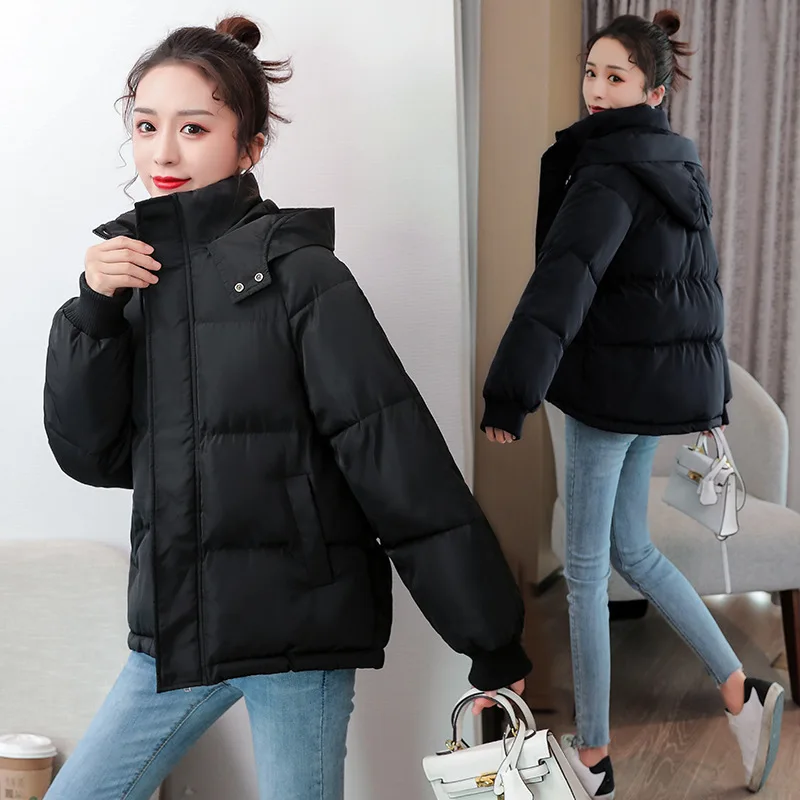Thickened Small Cotton Jacket Cotton Clothing Women's Winter Korean Version New Bread Suit Cotton Jacket Fashion Comfortable