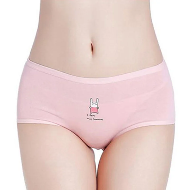 

Leak Proof Menstrual Panties Physiological Pant Cartoon Underwear Women Period Breathable Briefs Reusable Pads Hygiene Underpant