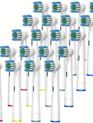 Premium Replacement Toothbrush Heads - Pack of 4/12/16 for Electric Toothbrushes (Standard 16pcs)