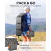 Solar Generator, Portable Solar Power Station, Equipped with 40W Solar Panels 6