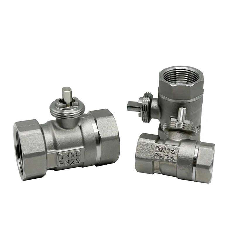 Corpo de Válvula de Esfera de Motorizado Corpo de Válvula de Esfera de Rosca Elétrica Aço Inoxidável Dn15 Dn20 Dn25