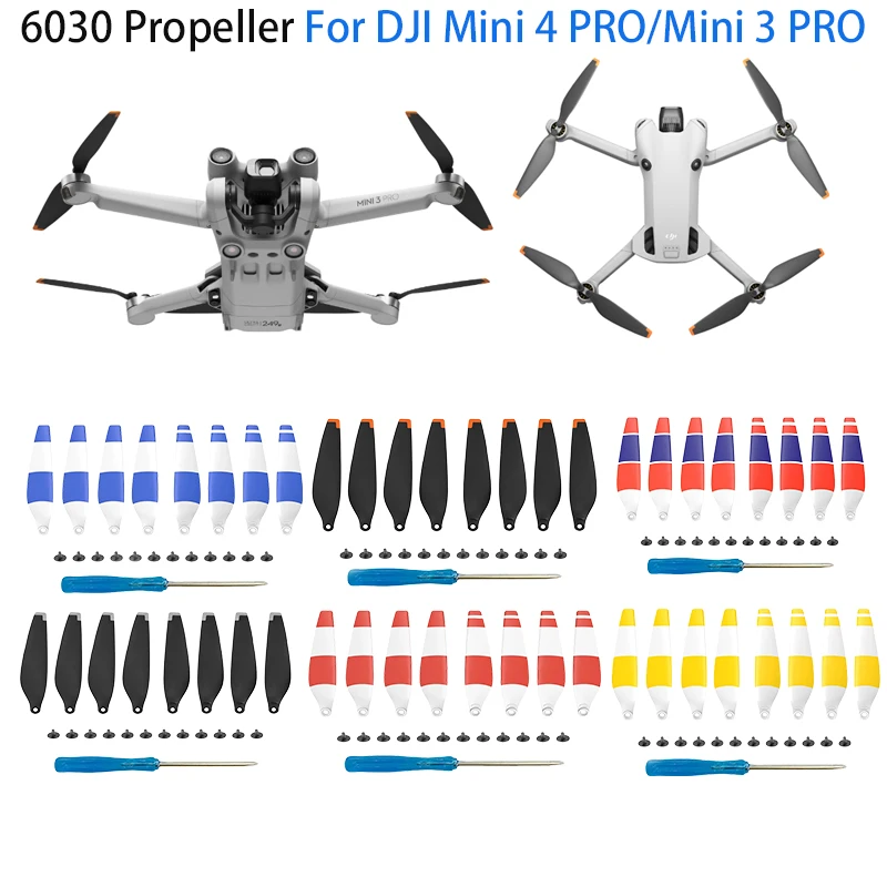 6030 Propeller Blades for DJI MINI 3 PRO 4 PRO Drone Propeller Replacement Spare Parts
