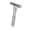 New Adjustable Safety Razor Mens Folding Shaving Double Edge Classic Safety With 5 PCS Titanium Coated Blades Shaver Razor Blade 5