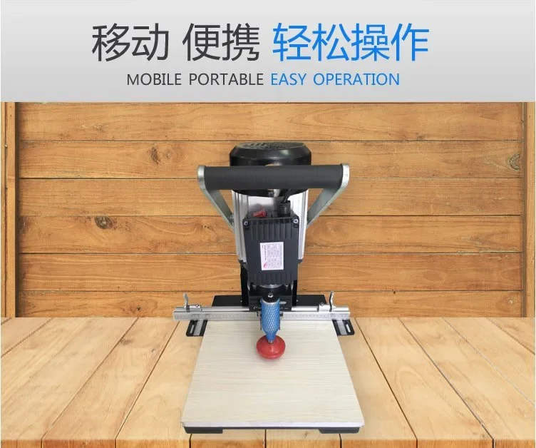 China Factory Sale Portable Hinge Hole Drilling Boring Machine Manual Hole Drilling Machine For Wood 4