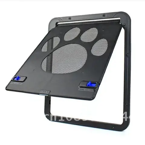 

New Lockable Magnetic Pet Door for Safe Pet House Garden Enter Freely Fashion Easy Install Outdoor Dogs Cats Window Flap Gate