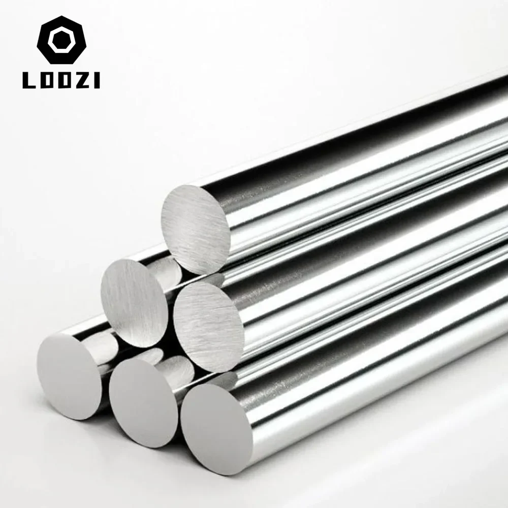 Steel Round Rod 1pcs 100/200/300/400/500mm 304 Stainless Steel Rod Dia 3/4/4.5/5/5.5/6/6.5mm For DIY Craft Model Car