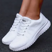 Women Flats Fashion Casual Women Shoe Lace Up Shoes For Women 2025 Tenis Sneakers Shoes Woman Breathable Plus Size Ladies Shoes