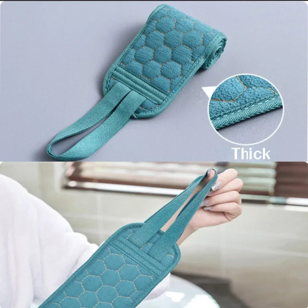 3pcs/set Body Scrubber Back Massage Exfoliating Sponge Bathroom Bath Brush Scrub Shower Brush Body Wash Scrub Bath Supplies 3