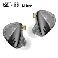 KZ Libra Écouteurs filaires haute résolution Hi-Res HiFi, casque audio pour musique avec basses profondes, IEM à large plage de fréquences, casque de jeu équilibré haute résolution 1