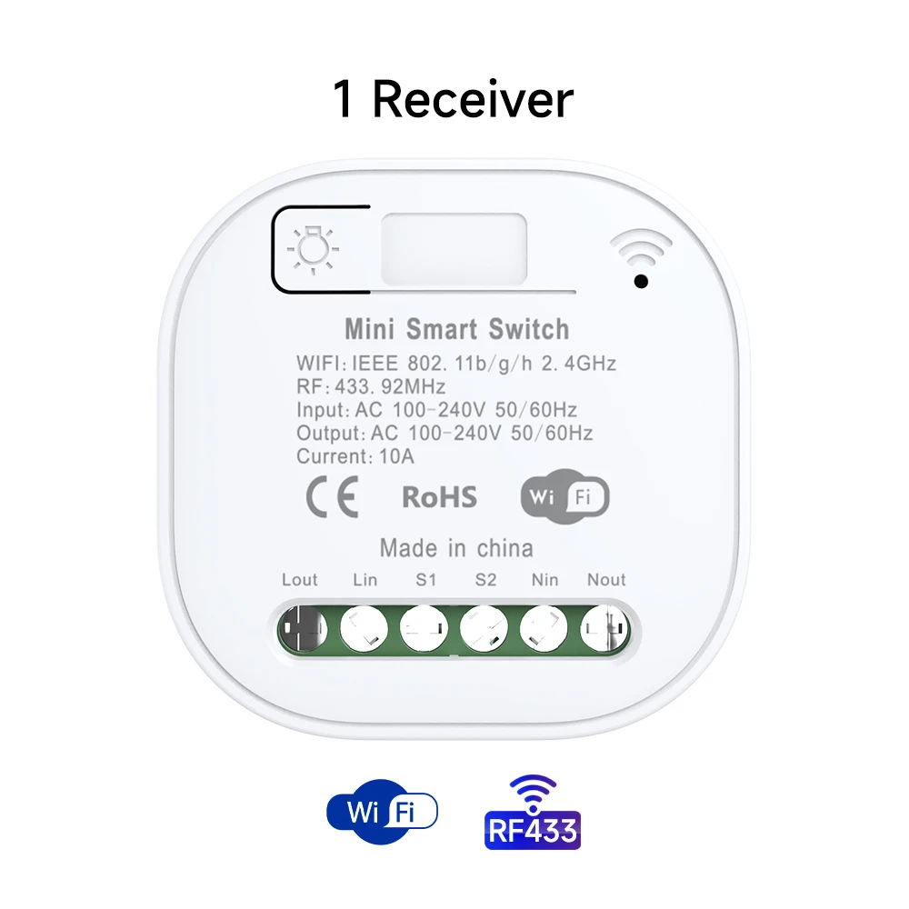 white 1 receiver