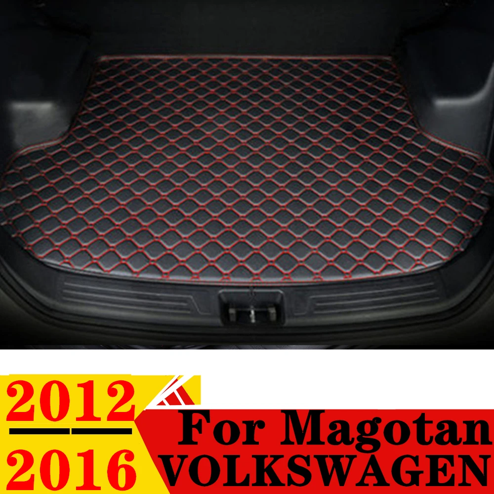 

Коврик для багажника автомобиля Volkswagen VW Magotan 2016, 2015, 2014, 2013, 2012, плоский, боковой, задний, защитный коврик, подкладка, крышка, задние части багажника