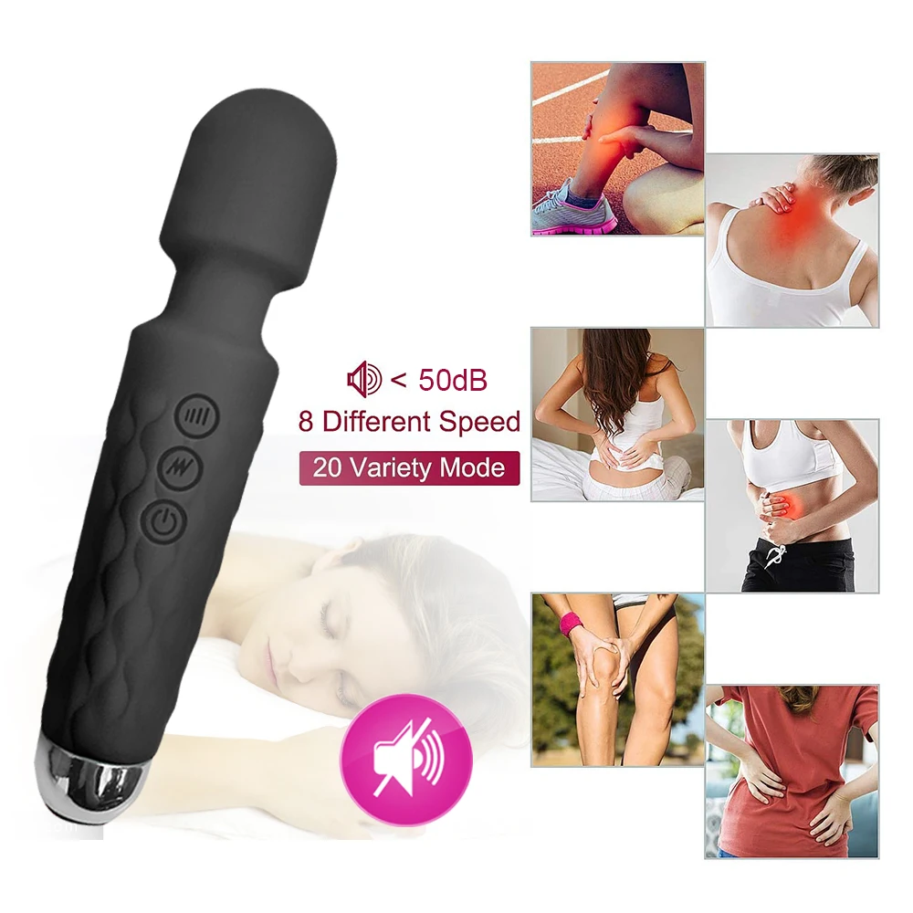 Mini Powerful Vibrator Sex Woman AV Magic Wand Vibrators Clitoris Stimulator Masturbator Dildo Erotic Toys for Adult 18_voghion.com