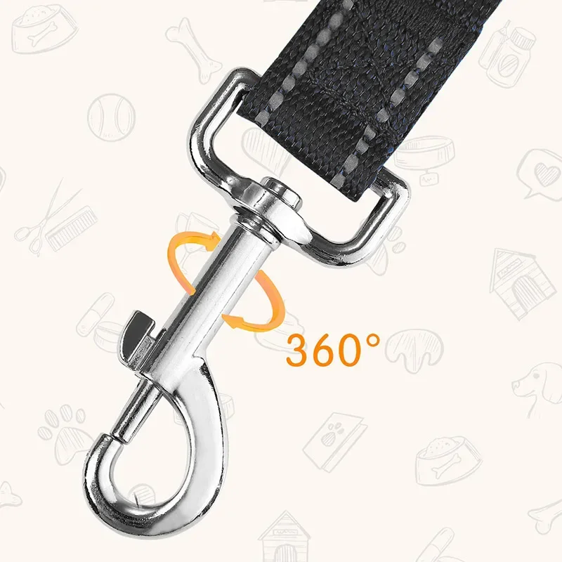 Outdoor Pet Walking Leash 180cm Comfortable Training Guide with Night Reflective Walking Pet Safety Rope