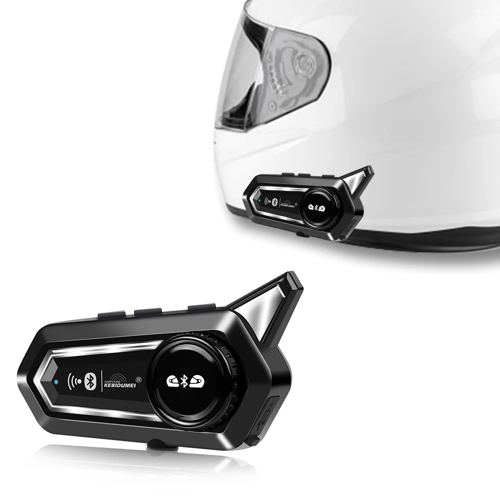 Bluetooth Motorcycle Helmet Headset Communicator Motorcycle