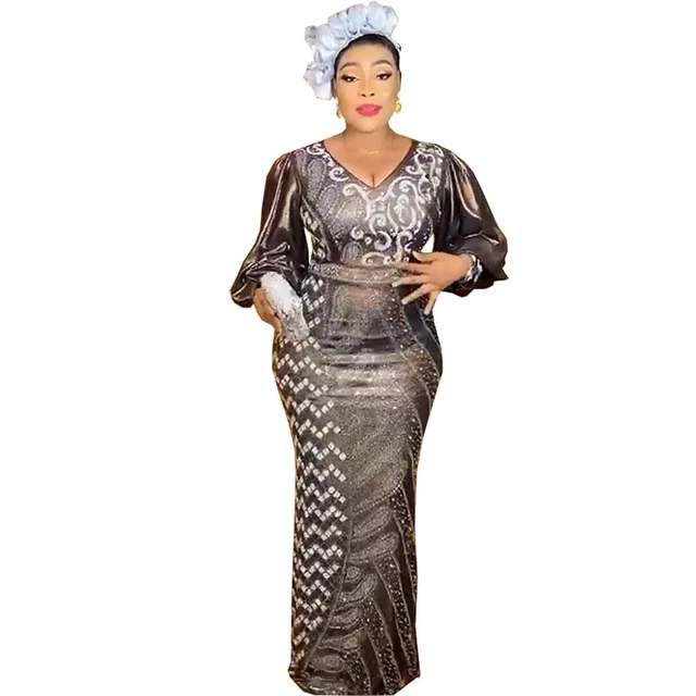 Bisi Sequin Bodycon Gown - Image 3
