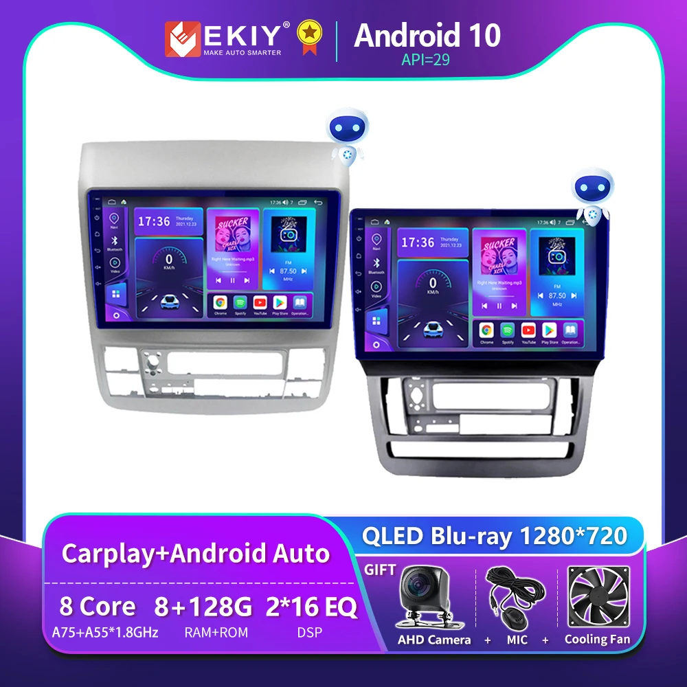

EKIY T900 Android 10 For Toyota Alphard 2002-2011 Car Radio QLED Multimedia Video Player GPS Navigation CarPlay No 2 Din Stereo