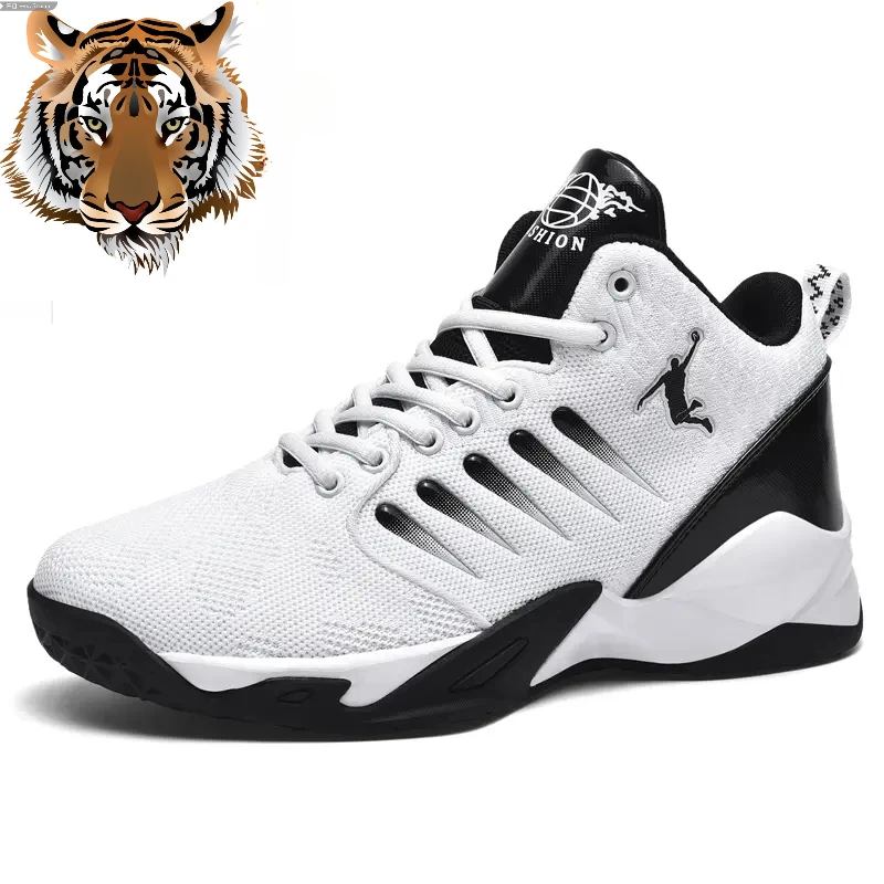 

2023 New children's and adult outdoor sports basketball shoes non-slip soles highest quality basketball shoes 36-46 size