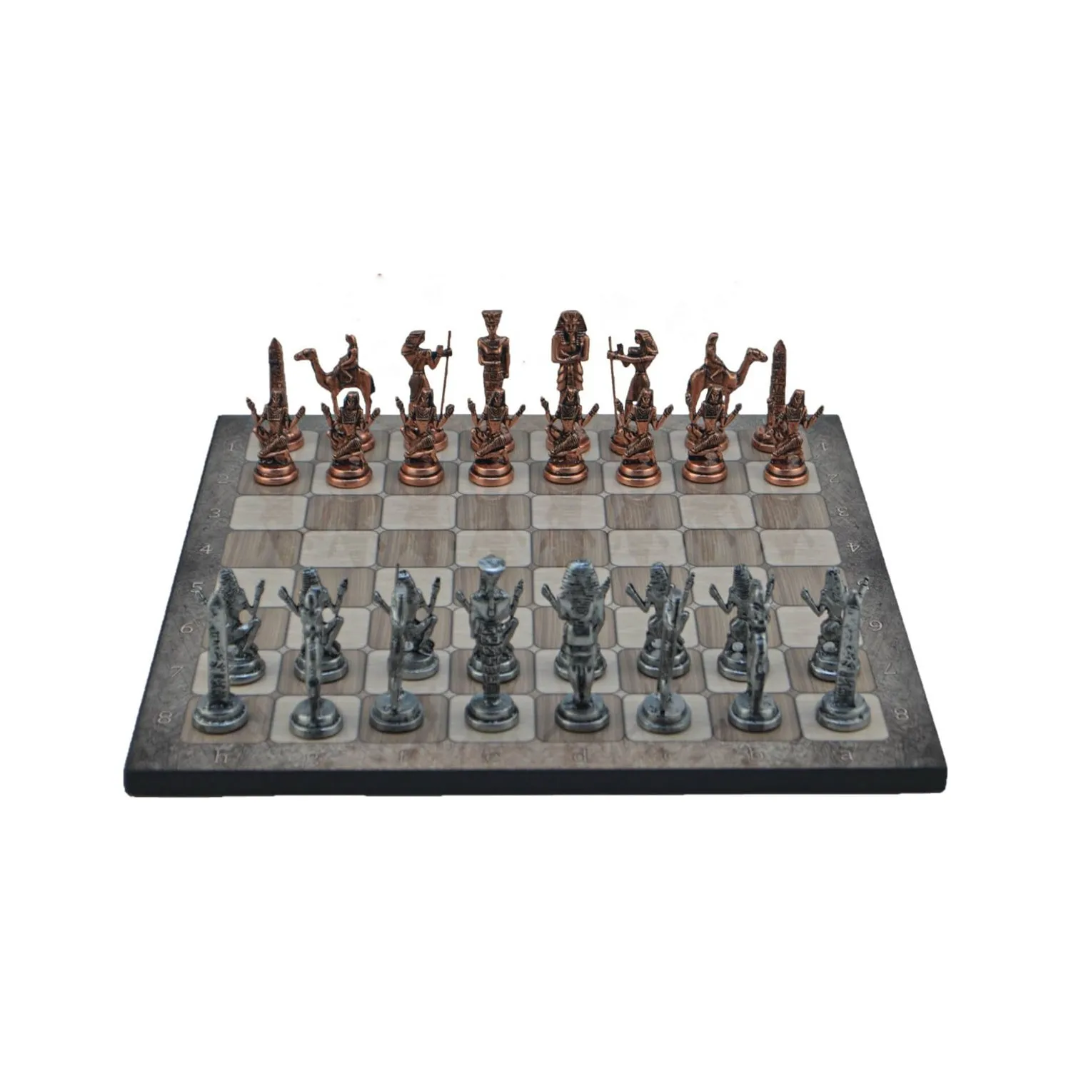 Regalo Per La Casa In Metallo Satran425-Tak-Mdeck Beyenk Macizr Antik Taroys Ve Platin Mexie Desenli Satranmotosy Tahtasdeckoratif Muslimyelik