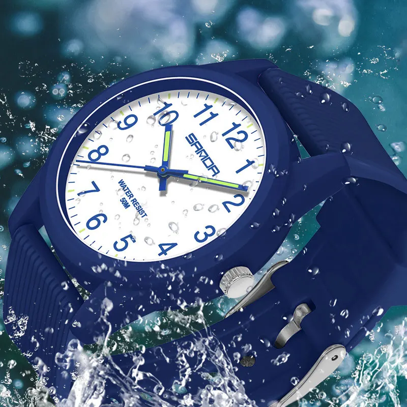 Sports Men Watches Waterproof Quartz Watch Casual Luminous Pointer Women Wristwatch Electronic Clock Relojes Hombres 5