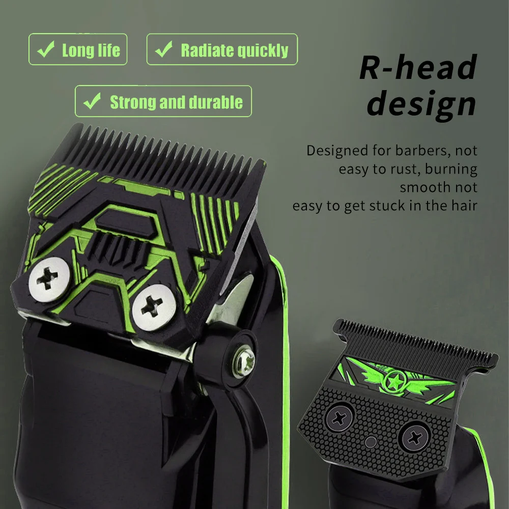 WAIKIL professional men's electric hair clipper Multi functional sculpting machine USB charging high-power cordless trimmer 3