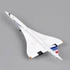 1:400 Scale Airplanes France 1976-2003 White Mini Diecast Metal Aircraft Model Gift Air plane Toys 2