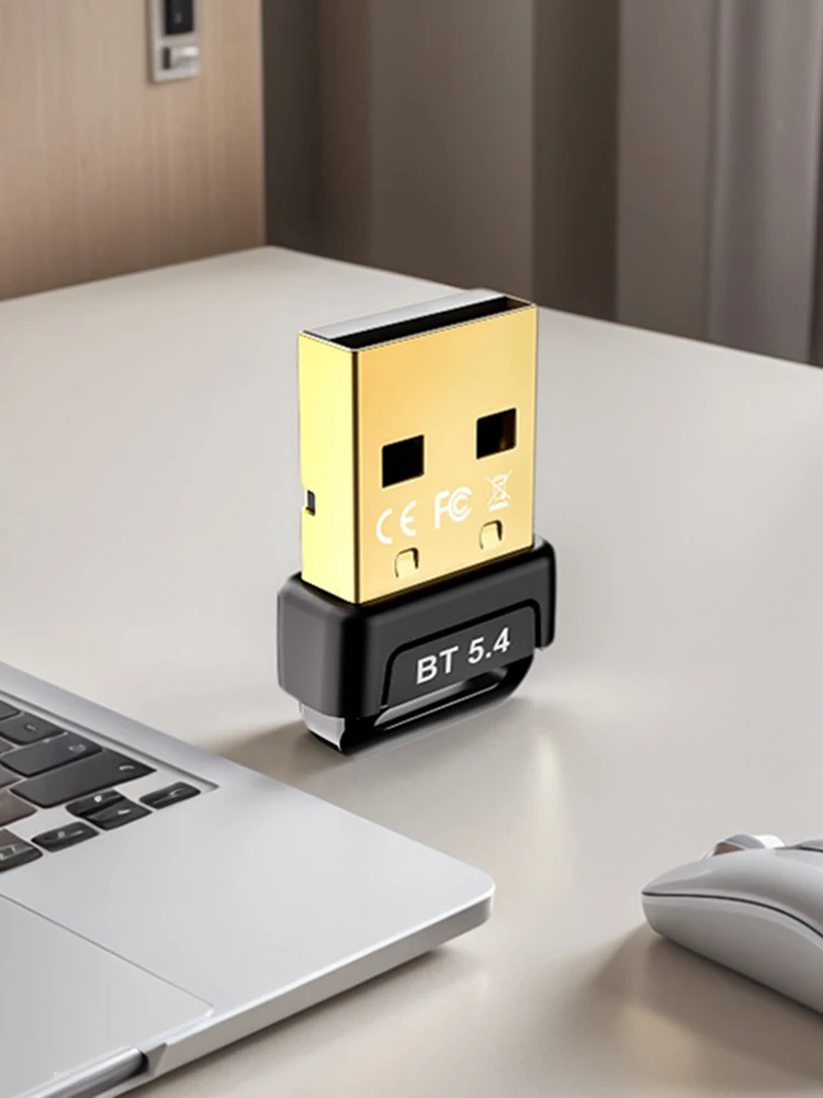 BT 5.4 어댑터 USB BT 어댑터 무선 BT 송수신기 (BT 키보드/마우스/헤드폰/스피커용)