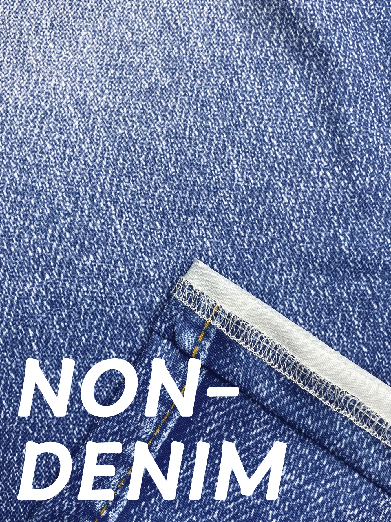 Рисунок 6 - Женские джинсовые леггинсы-капри с принтом