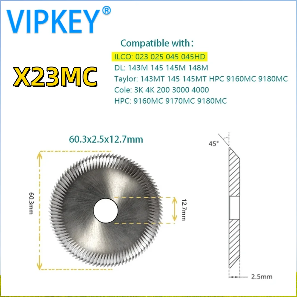Lot De 5 Clés Vierges Ilco Master M1 – Estampillées « Ne Pas Dupliquer », LSDA, Made In USA