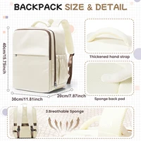 Cabin Airplane Travel Backpack 40x30x20, Hand Luggage Cabin Backpack Wizzair 40x30x20 Carry-Ons Men Women 15.6 inch Laptop Bags 3